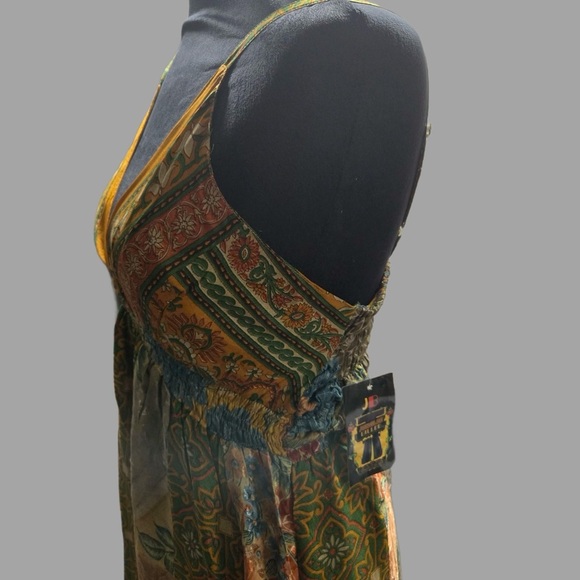 Multicolor Bohemian Maxi Dress - Picture 3 of 5